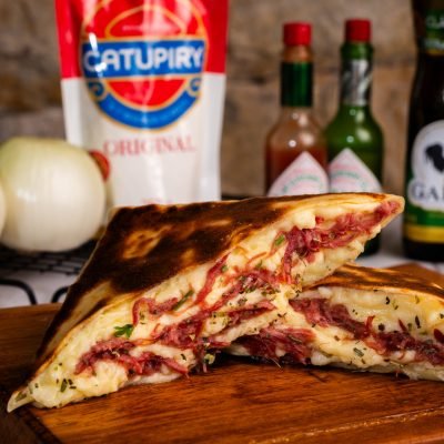 MONTPELLIER - escondidinho de carne seca